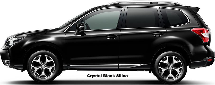 New Subaru Forester Body color: Crystal Black Silica