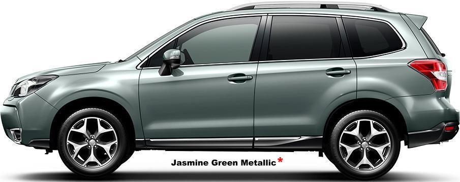 New Subaru Forester Body color: Jasmine Green Metallic