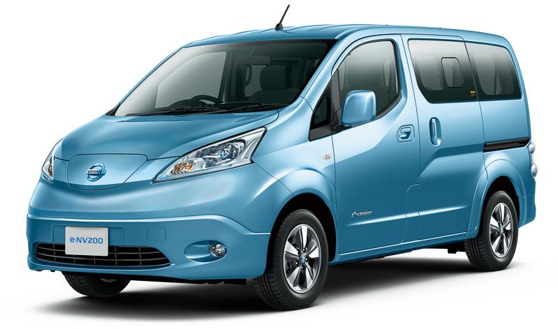 New Nissan E-NV200 Electric Van photo: Front view