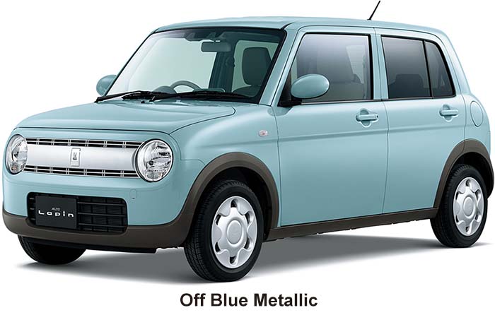 New Suzuki Lapin body color: Off Blue Metallic