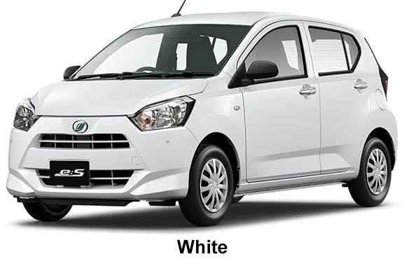 Daihatsu mira e:S Color: White