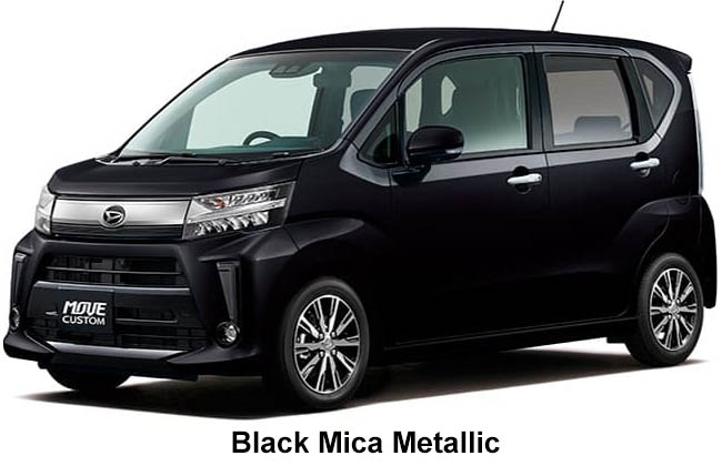 Daihatsu Move Custom Color: Black Mica Metallic