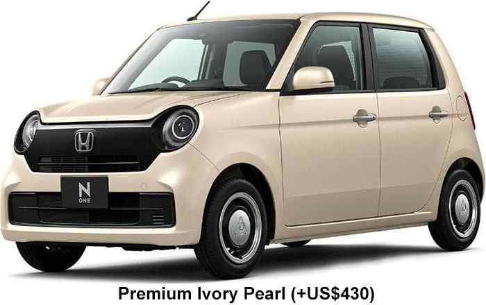 Honda N One Color: Premium Ivory Pearl II