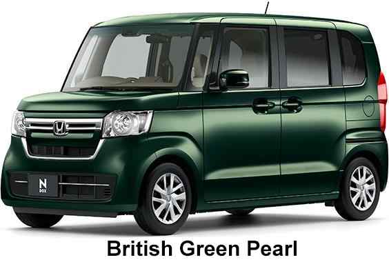 Honda N Box Color: British Green Pearl