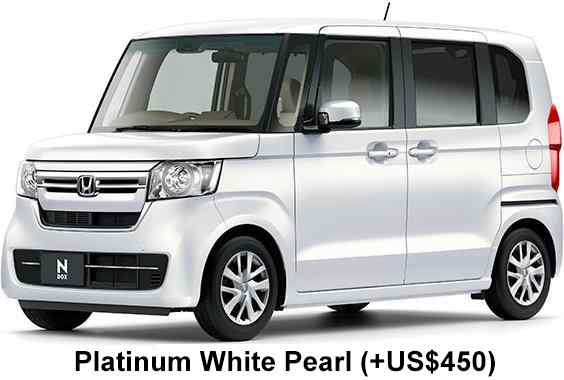 Honda N Box Color: Platinum White Pearl