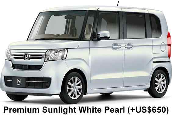 Honda N Box Color: Premium Sunlight White Pearl