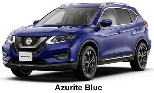 Nissan X trail Color: Azurite Blue