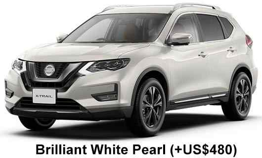 Nissan X trail Color: Brilliant White Pearl