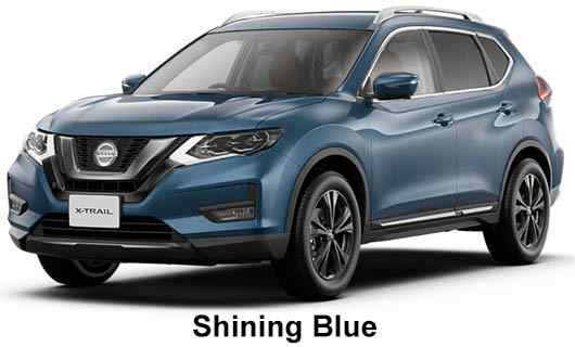 Nissan X trail Color: Shining Blue