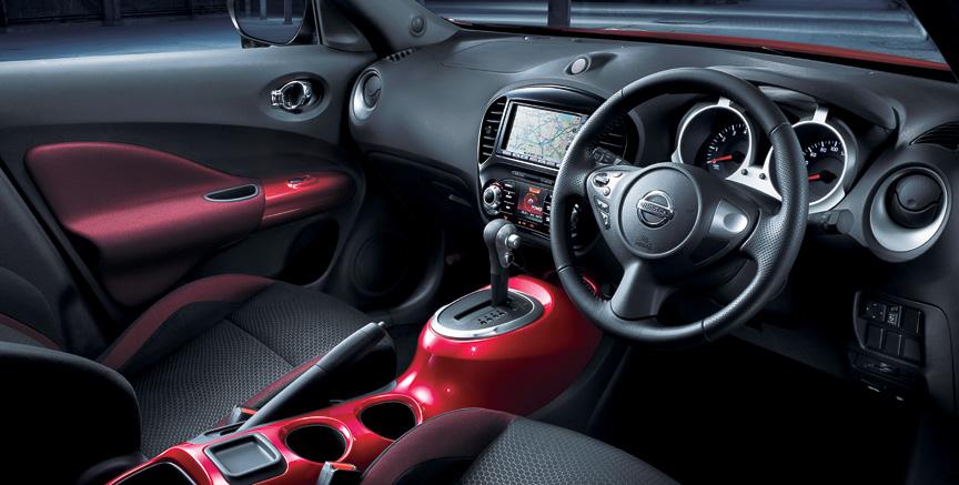 New Nissan Juke photo: Cockpit view