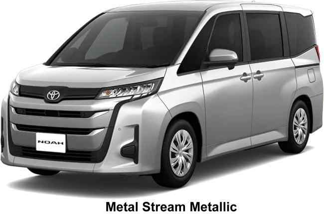 Toyota Noah body color: Metal Stream Metallic