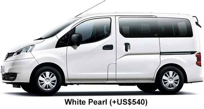 Nissan nv200 Vanette Color: White Pearl