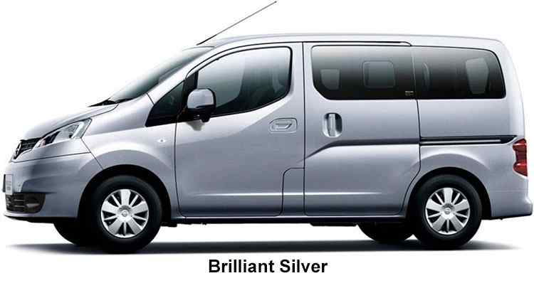 Nissan nv200 Vanette Wagon Color: Brilliant Silver