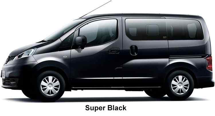 Nissan nv200 Vanette Wagon Color: Super Black