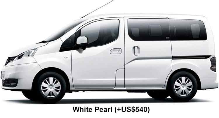 Nissan nv200 Vanette Wagon Color: White Pearl