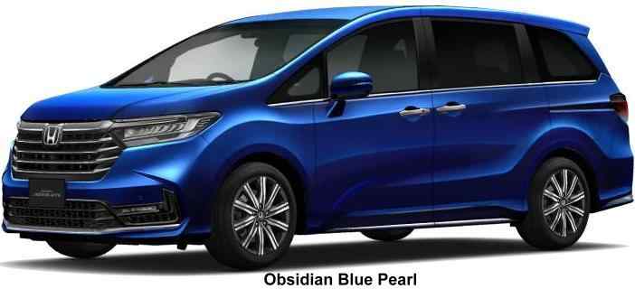 New Honda Odyssey body color: OBSIDIAN BLUE PEARL