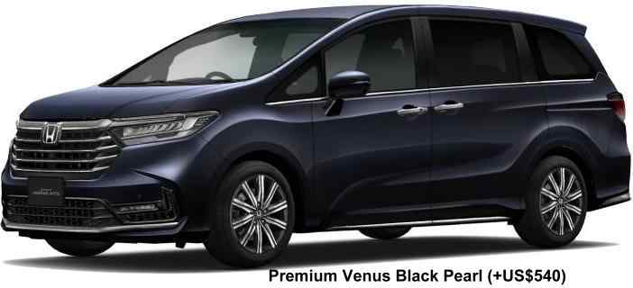 New Honda Odyssey body color: PREMIUM VENUS BLACK PEARL (option color +US$540)