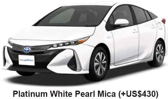 Toyota Prius phv Color: Platinum White Pearl Mica