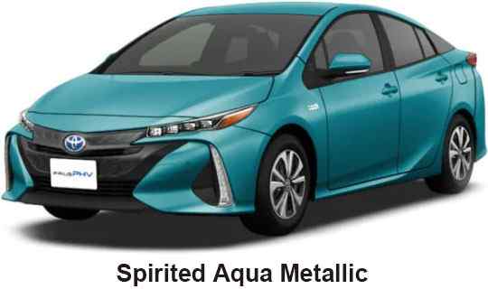 Toyota Prius Phv Color: Spirited Aqua Metallic