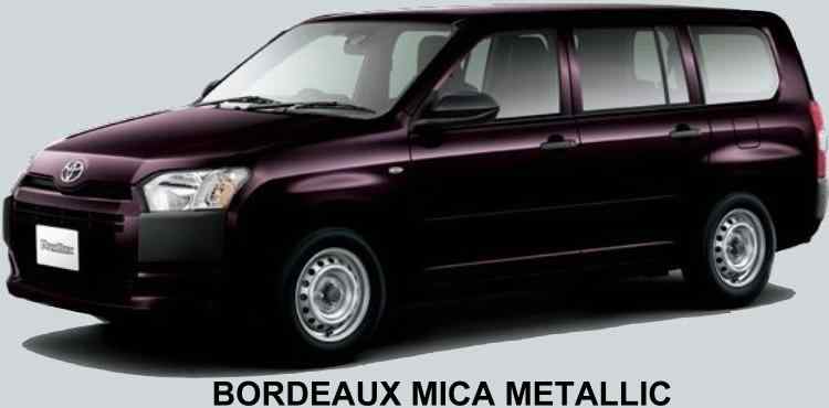 Toyota Probox Color: Bordeaux Mica Metallic