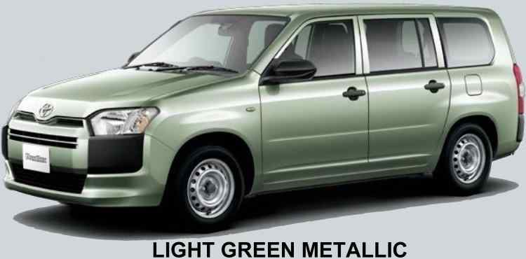 Toyota Probox Color: Light Green Metallic