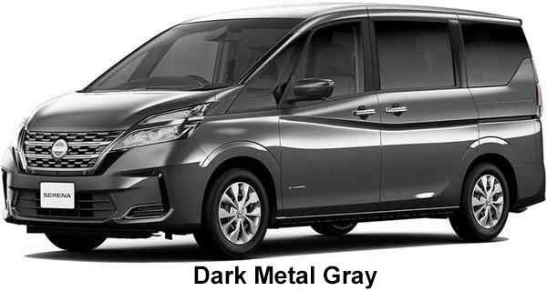 Nissan Serena Hybrid Color: Dark Metal Gray