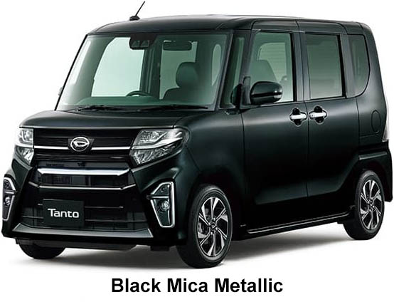 Daihatsu Tanto Color: Black Mica Metallic