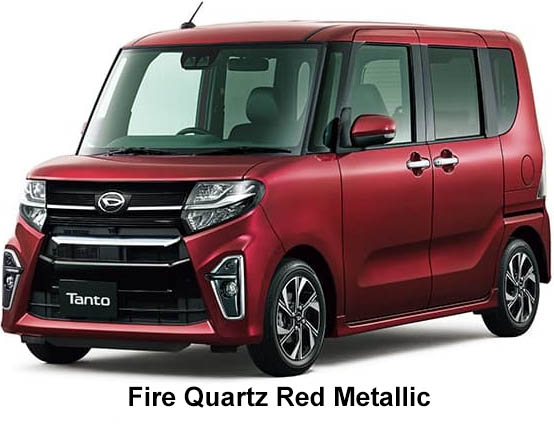 Daihatsu Tanto Color: Fire Quartz Red Metallic