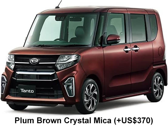 Daihatsu Tanto Color: Plum Brown Crystal Mica