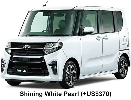 Daihatsu Tanto Color: Shining White Pearl