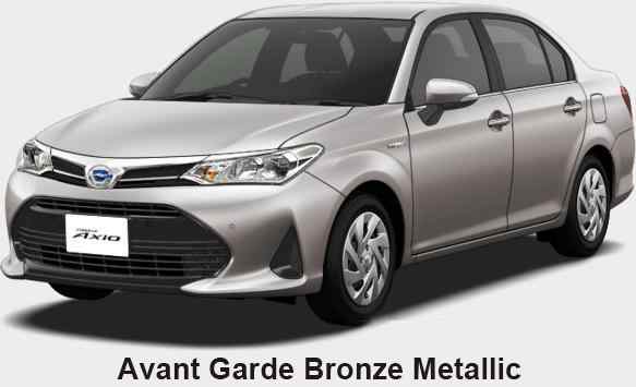 Toyota Axio Color: Avant Garde Bronze Metallic