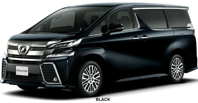 New Toyota Vellfire body color: BLACK