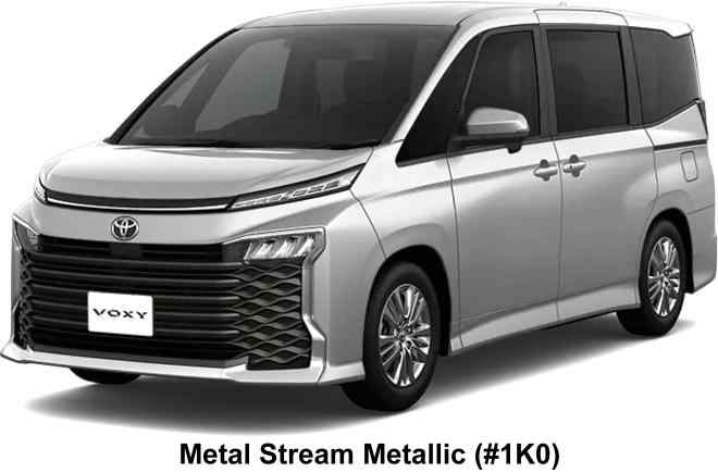 Toyota Voxy body color: Metal Stream Metallic (1K0)