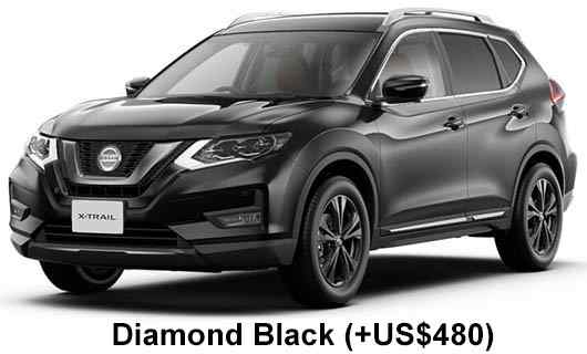 Nissan X trail Color: Diamond Black