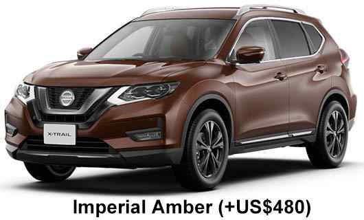 Nissan X trail Color: Imperial Amber