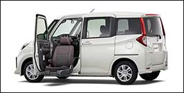 TOYOTA ROOMY FRONT SEAT ACCESSIBLE VEHICLE: ROTATE TYPE
